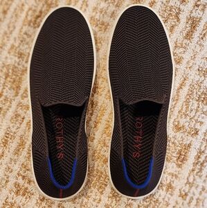 Rothy's Brown Herringbone Slip-on Sneaker 8.5, Barely Worn
